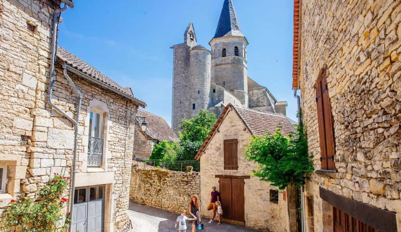 Villeneuve-dʼAveyron L'Hostellerie De Saint-Jacques מראה חיצוני תמונה
