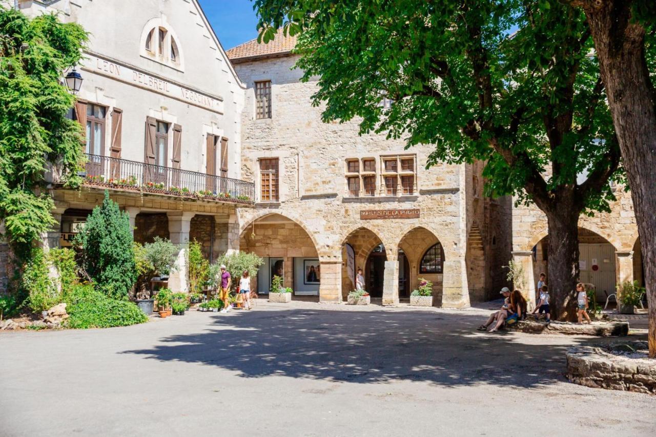 Villeneuve-dʼAveyron L'Hostellerie De Saint-Jacques מראה חיצוני תמונה